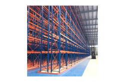China 800-3000kg/layer VNA Pallet Rack , Steel Very Narrow Aisle Pallet Racking supplier