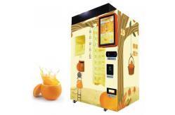 China Auto Multipayments Fresh Orange Juice Vending Machine With Display Screen supplier