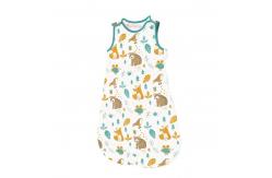 China Printing Customized Newborn Baby Sleeping Bag 100% Cotton Baby Sleep Sack supplier