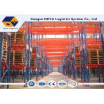 CE / ISO Factory Storage Metal Heavy Duty Pallet Racking Coordinated With Handling Equipment for sale