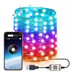IP65 USB 6lm Solar Decorative Lights Solar Powered String Garden Lights for sale