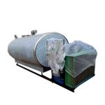SS304 3000L Milk Cooling Tank Milk Storage Tank R22 Refrigerants for sale