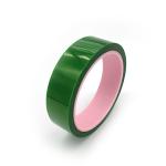 Masking Green Polyester Tape High Temperature Anti Static 2.4mil for sale