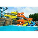 Water Amusement Entertainment Outdoor Games Fiberglass Slide for Children for sale