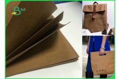 China Sewable Tear - Resistant Washable Kraft Paper Fabric In Roll Making Bags Wallets supplier