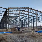 Ceramic Tile Processing Prefabricated Steel Structure Building Workshop for sale