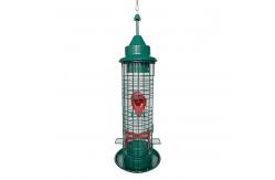 China Green Welded Steel Wire Mesh Hanging Bird Feeders Automatic Anti Squirrel supplier