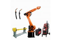 China KUKA KR16 R1610 Welding Robot Arm With CNGBS Positioner And Mig Welding Machine supplier