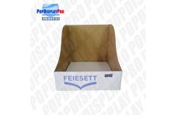 China Table Top Paper PDQ Tray Display Simple Structure For Household Cleaning Brush supplier
