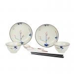 Ready To Ship In Stock Elegant Tableware Set Of Ceramic Dinnerware In Modern Style And Customized Colors for sale