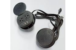 China Home Creative Desktop Wall Power Socket US Standard With USB Interface supplier