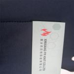 Spandex FR Cotton Rib Knit Fabric For Fire Retardant T Shirt Cuff Use 32s Yarn for sale