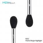 Girls Soft Black Goat Hair Eye Makeup Blending Brush for sale