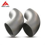 Titanium 90 Degree Elbow Pipe Grade 2 Grade 7 Grade 12 ASME B16.9 for sale
