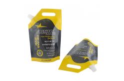 China Offset Printing Aluminium Spout Pouch , ASP 100ml Juice Spout Pouch supplier