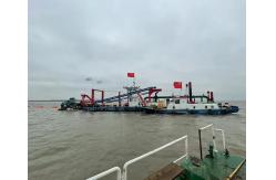 China 3800m3/h Model Dredges With Spud Carriage and Siemens PLC Control System supplier