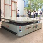 2 Ton AGV Transfer Cart Automatic Online Charging Transfer Vehicle for sale