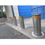 High Security Electric Telescopic Bollards With Remote Control Access Control for sale