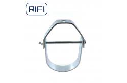 China 4 Inch Metal Conduit Clamp Electro Galvanized Heavey Duty Conduit Clevis Hanger supplier