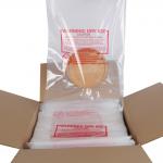 Thick LDPE Plastic Fanfolded Pre Opened Bags For Dry Ice for sale