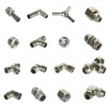 Copper Nickel Union Elbow Tee Union Inner And Outer Filament Water Pipe Straight Transitional Fittings for sale