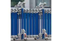 China 17m / min Electric Folding Sliding Gate Automatic Retractable Stainless Steel 201 304 supplier