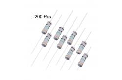 China 0.1Ω To 910KΩ 2W Carbon Film Resistor For Electronics supplier