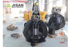 China Lightweight Flexible Long Lasting Orange Peel Grapple For Excavator supplier