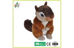 China AZO Free Washable 8'' Chipmunk Plush Toy For Kids And Adults supplier