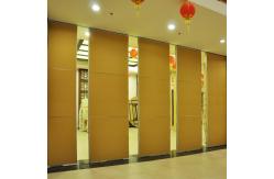 China Folding Removable Sound Insulation MDF Partition Wall For Wedding Hall supplier