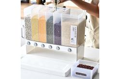 China Coarse Grain Bucket Storage Container PP Plastic Transparent supplier