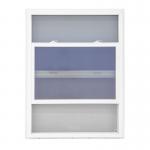 Secure Stylish Reinforced Vinyl Single Hung Windows With Lock Compatibility for sale