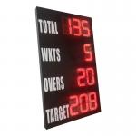 Outside Model Portable Cricket Scoreboard , Electronic Cricket Scoreboards for sale