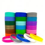 Customized Silicone Wristbands For Advertising Personalized Silicone Bracelet Promoting Business Event Wristband for sale
