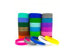 China Customized Silicone Wristbands For Advertising Personalized Silicone Bracelet Promoting Business Event Wristband supplier