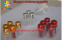 China Hexagonal Shape Plastic Pill Bottles Empty Capsule Bottle For Single Pills supplier