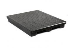 China EPP Foam Cold Storage Flat Top Plastic Pallets 1200*1100mm supplier