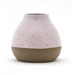 8 inch 7 inch 4 inch ceramic flower pots Creative style design ceramic flower vase pink vase for sale