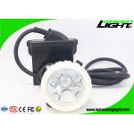 Rechargeable 450mA 216lum Miners Helmet Light 1.11W Corded Led Mining Lamp for sale
