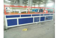 China High output PVC Floor and door frame making machine , Double Screw supplier
