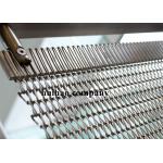 Rose Gold Transit Spiral Weave Wire Mesh For Shop Drapery Divider W1.2m X L 3m for sale