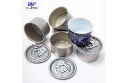 China 50g Tobacco Rectangular Tin Cans Round Easy Open Metal Tins Rectangular supplier
