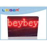 Waterproof Led Sign Programmable Message Scrolling Board With Text Function for sale