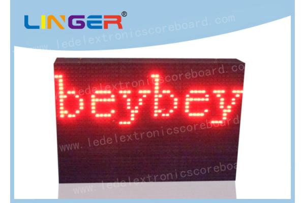 Waterproof Led Sign Programmable Message Scrolling Board With Text Function