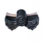 Roofing material black glazed Japanese roof tiles for sale