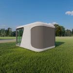 Full King Custom Resort Hotel Movable Home 28 Square Meters Space Capsule  for sale