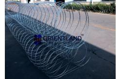 China Rapid Development Concertina Coil Fencing / Triple Strand Prison Wire Fence supplier