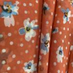 Light And Soft Sublimation Printed Fabric 30dx30d 150cm 80gsm for sale