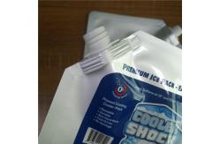 China Reusable Drink Stand Up Zipper Pouch Biodegradable Food Package Spice Bags With Spout supplier