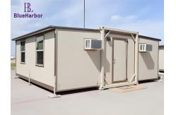 China Steel Holiday Expandable Prefab House 20ft 30ft 40ft supplier